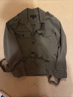 J. Crew Olive Utility Field Jacket